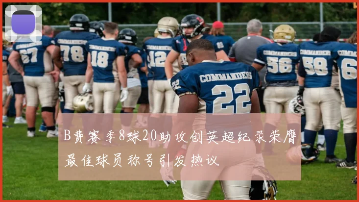 B费赛季8球20助攻创英超纪录荣膺最佳球员称号引发热议